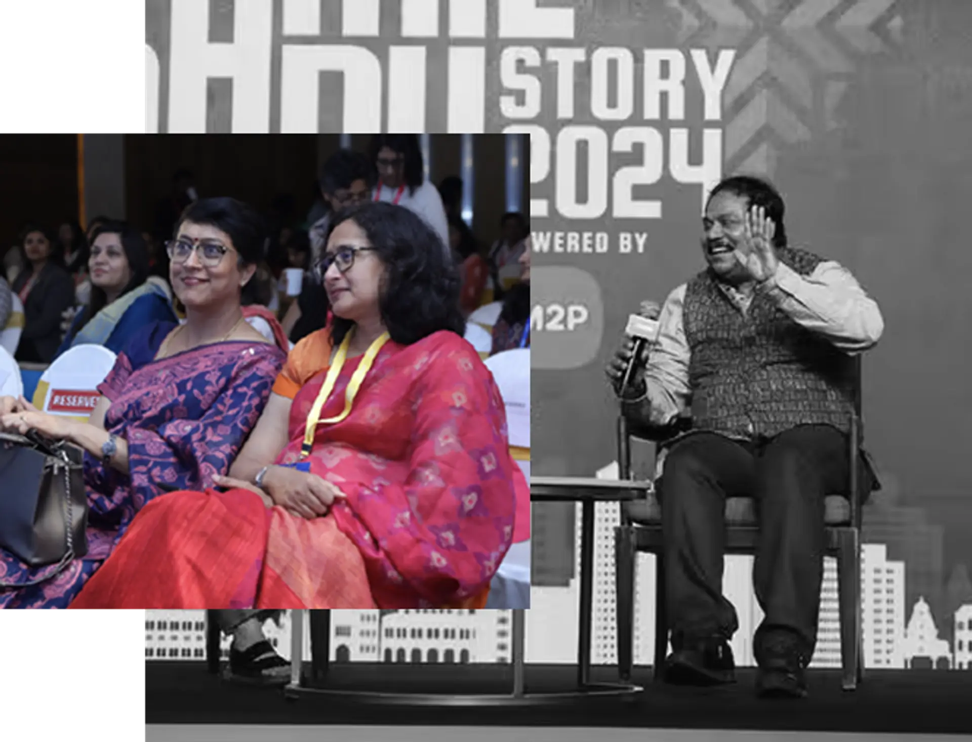 500+ attendees. Showcasing the power of women leadership through the most successful women entrepreneurs of India