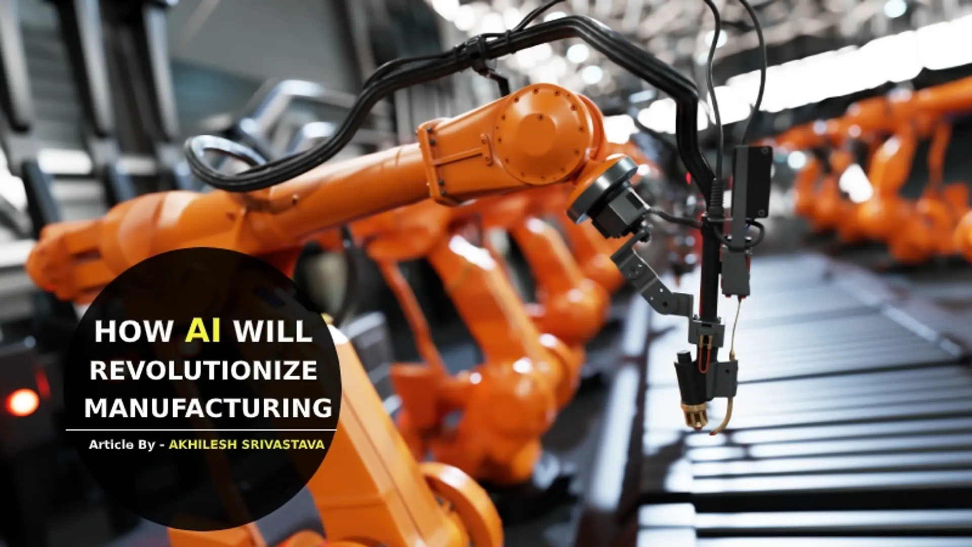 Artificial Intelligence spearheading a Technological Revolution in Manufacturing