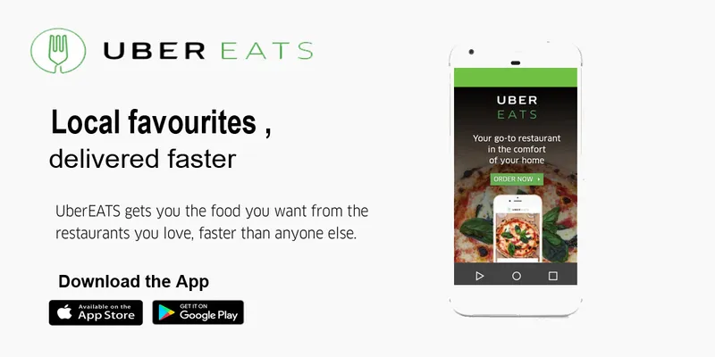 Top Food Ordering App Uber Eats