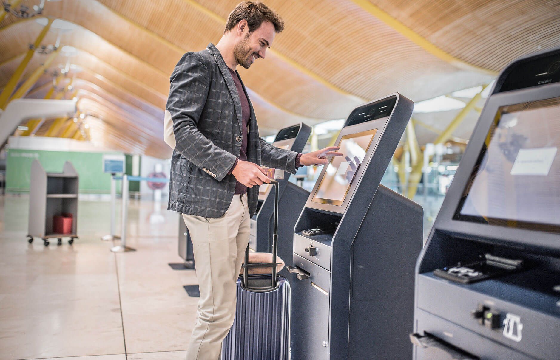 Biometric Kiosk Machine for Better Customer Experience