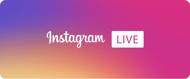 Instagram live streaming