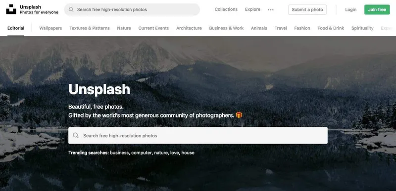 Unsplash