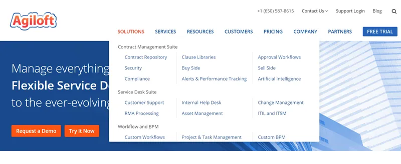 agiloft help desk software
