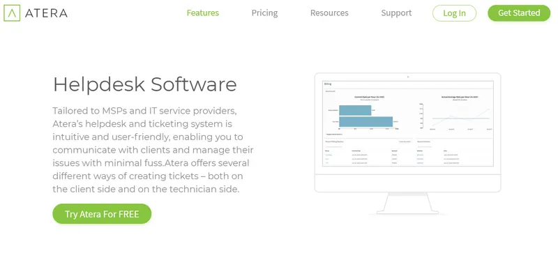 atera help desk software