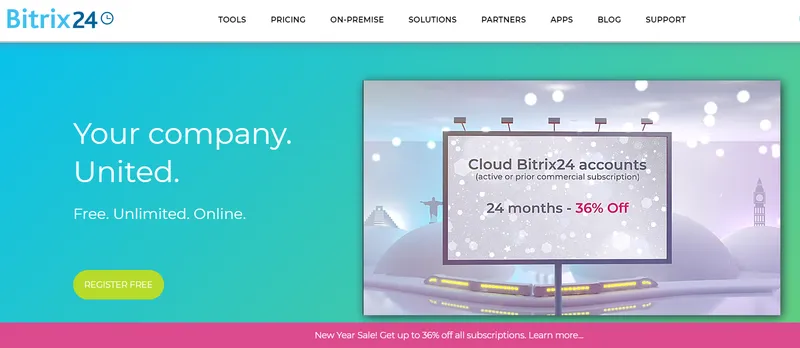 Bitrix24 software