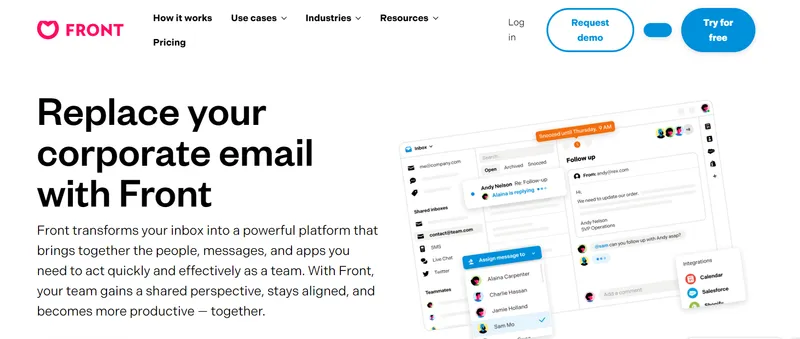 front help desk software