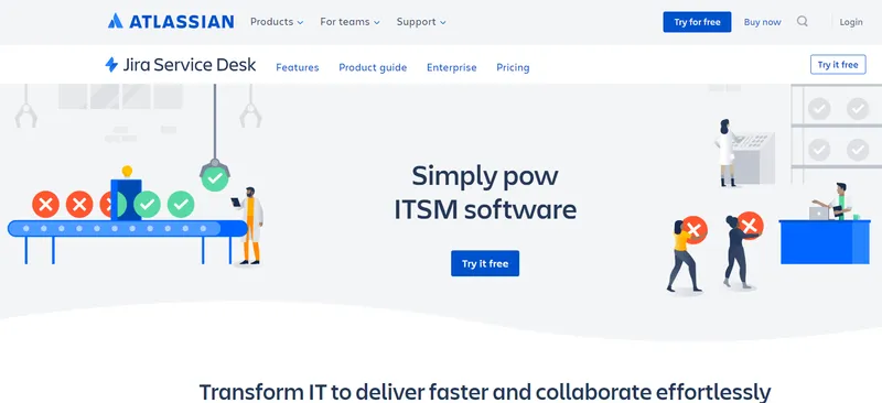 Jira service desk software