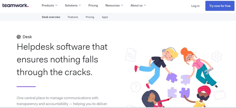Teamwork Desk software