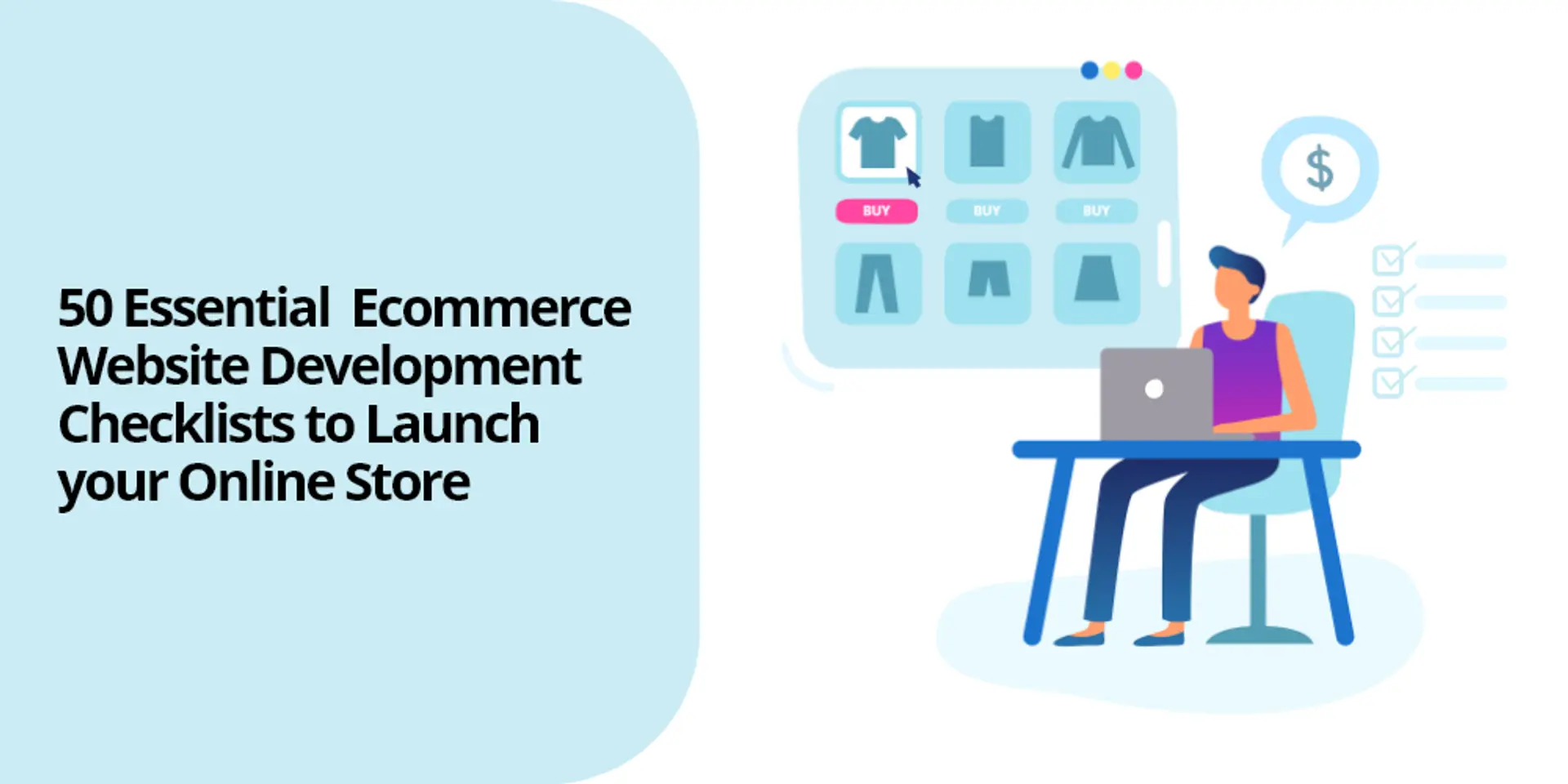50 Essential Ecommerce Website Development Checklists
