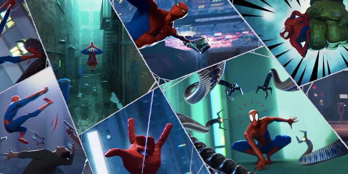 Spider-Man: IntoTheVerse Animated Movie of 2019  Great VFX