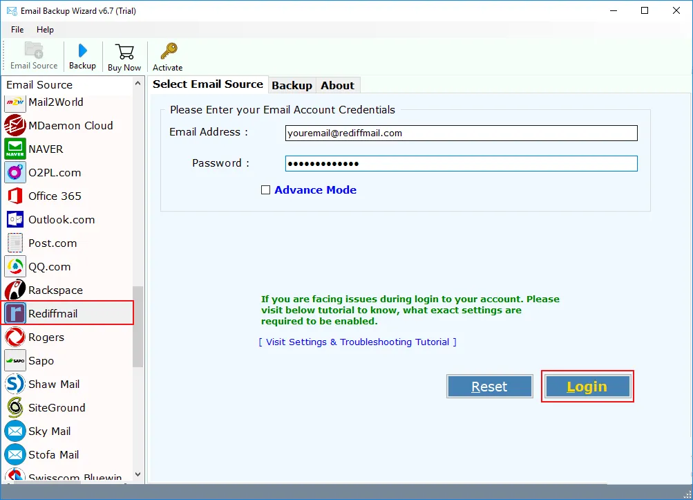 Know How To Backup Emails From Rediffmail Account To Pc Webmail