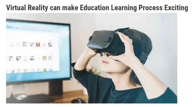 VR in education