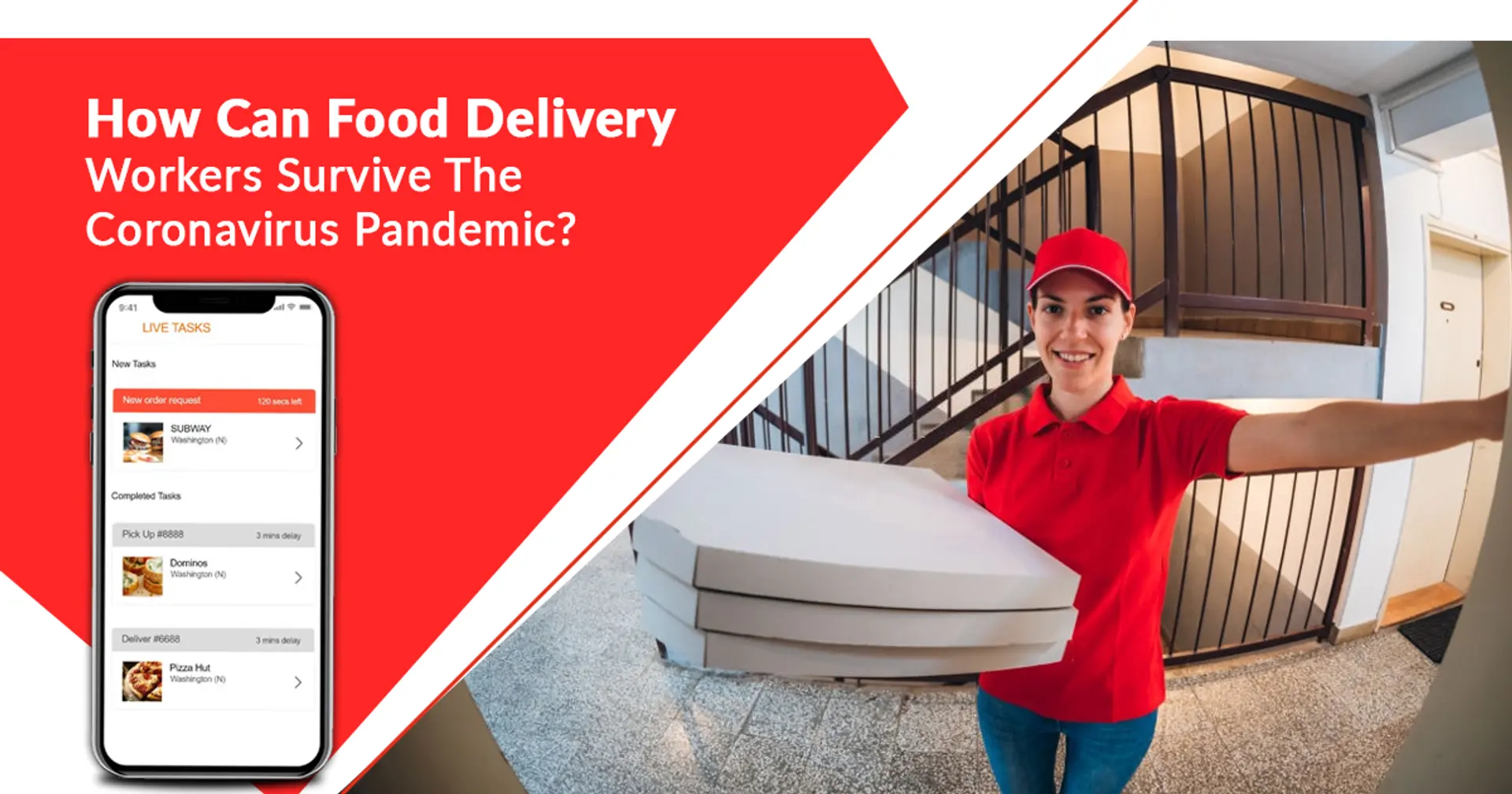 How Can Food Delivery Workers Survive the Coronavirus Pandemic?