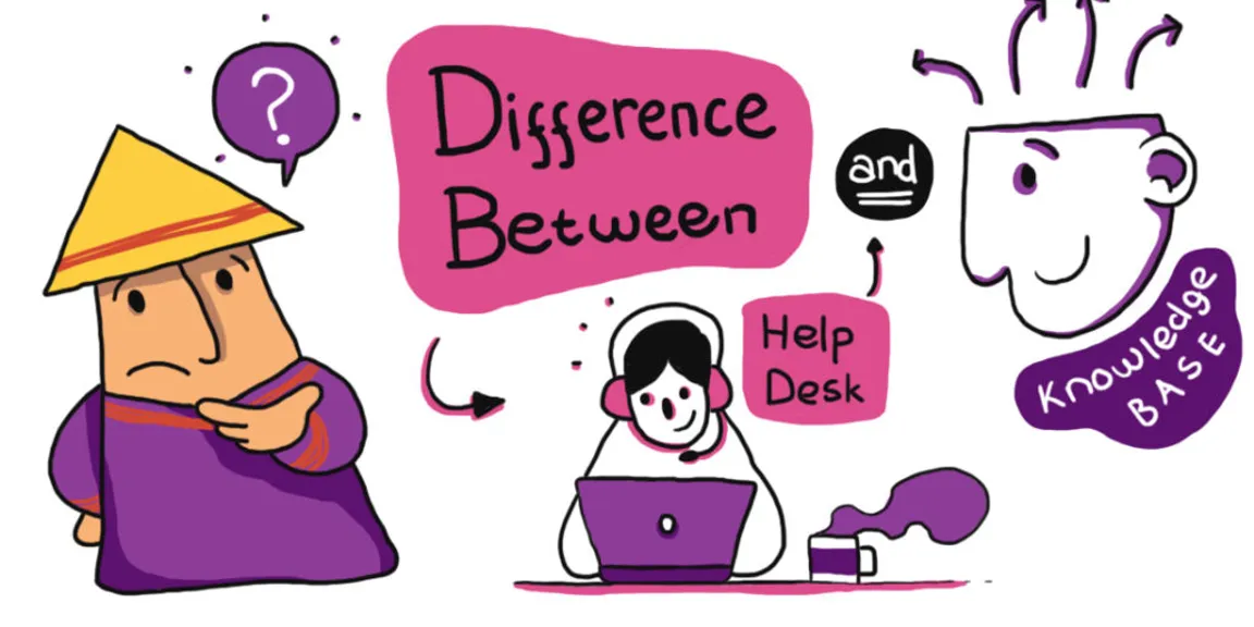 The Important Differences Between Help Desk and Knowledge Base Software