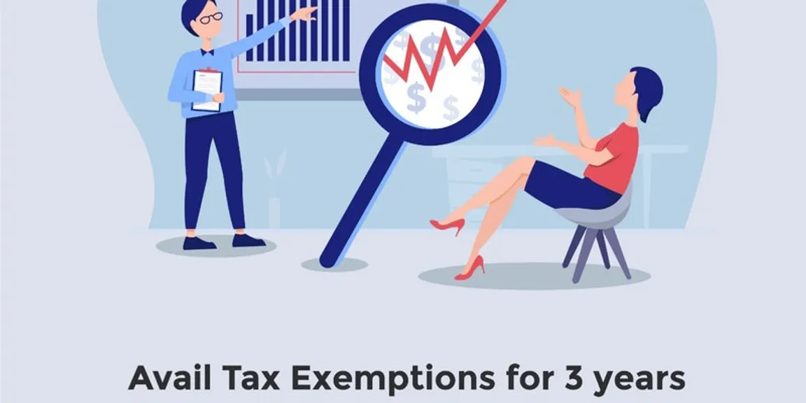 How can Indian Startups avail Income tax exemption for 3 years