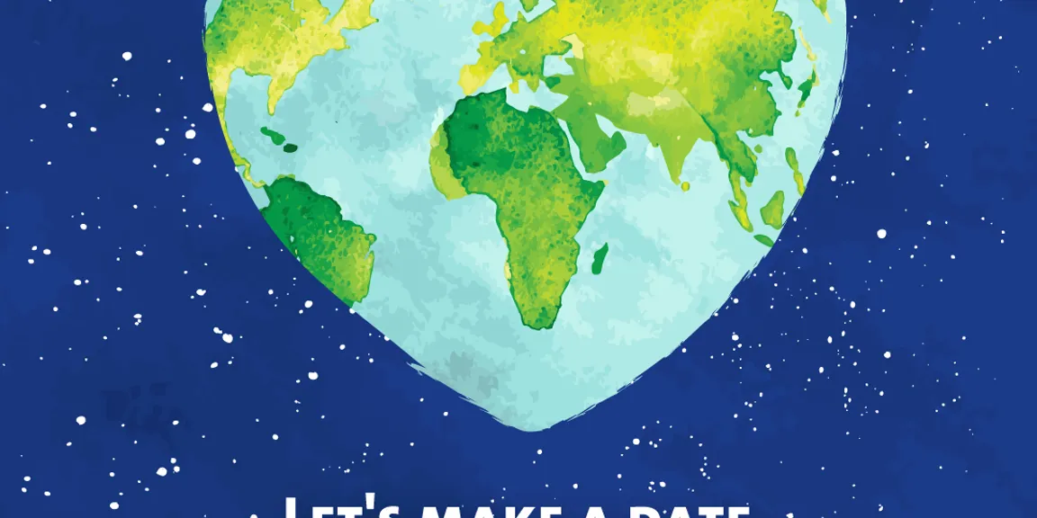 This Valentines I pledge to be committed towards Climate Change 