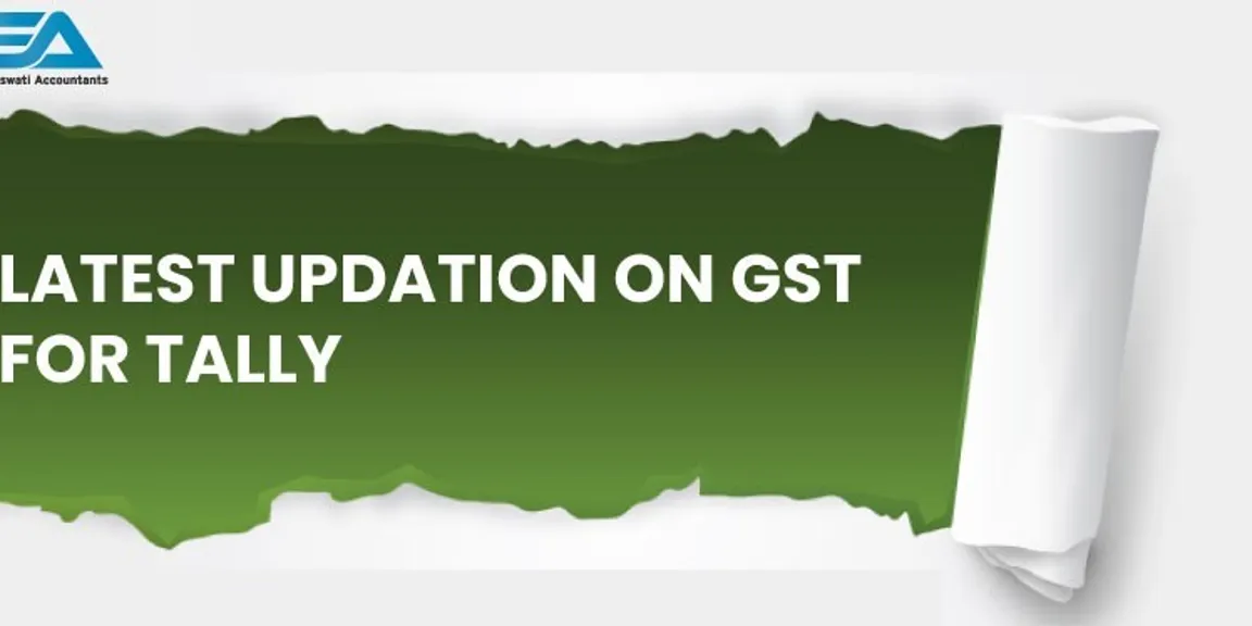Latest Updation on GST for Tally