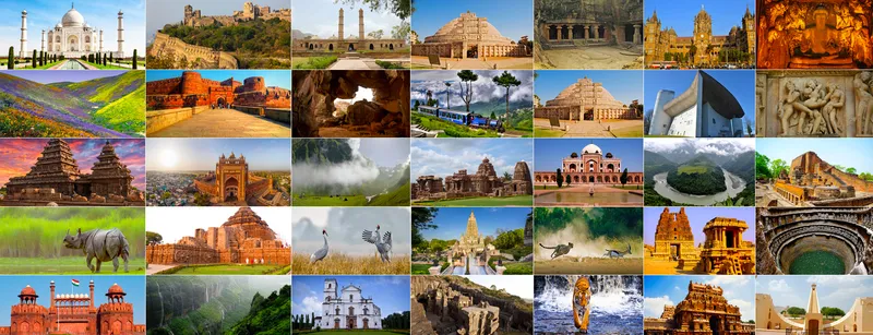 Visit the historical monuments of India