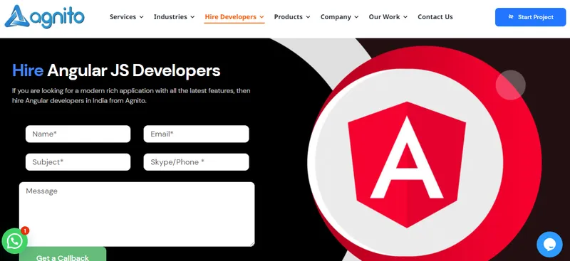 Hire Angular JS Developers