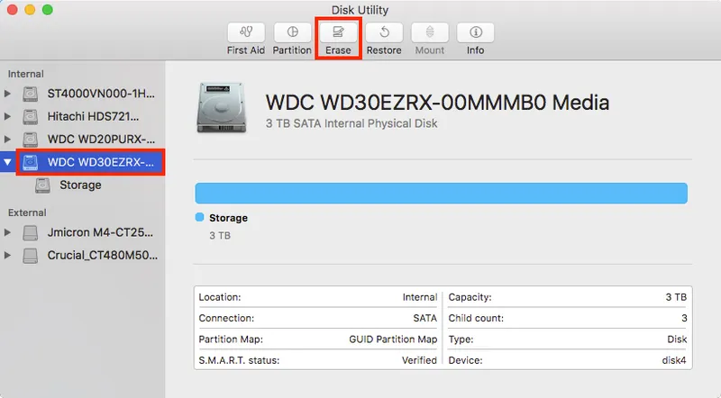 erase data permanently on Mac
