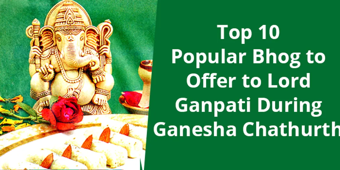 Top 10 Favourite Food Items of Ganesha For Ganesha Chaturthi