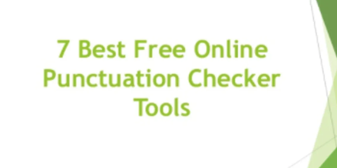10+ Best Free Punctuation Checker and Corrector Tools (2020)