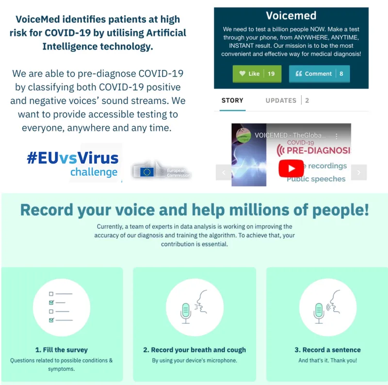 Hackathon voicMed Project
