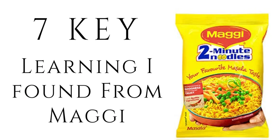 7 Learning from Real Life Example for SMBs from Nestle's Maggi