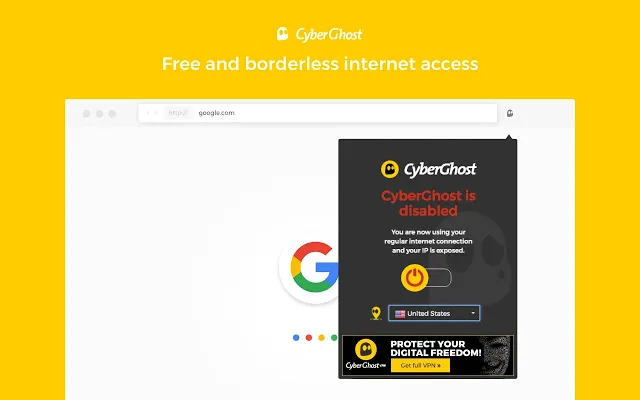 CyberGhost Secure VPN