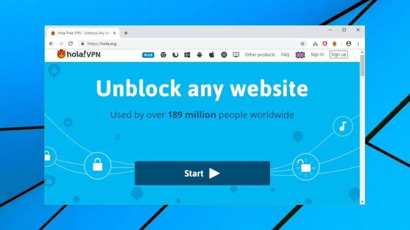 Hola Unblocker Free VPN