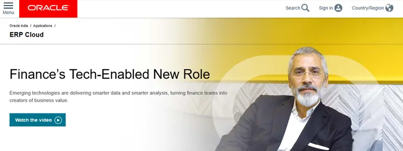 Oracle ERP Software
