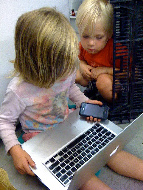 Children gadget usage.