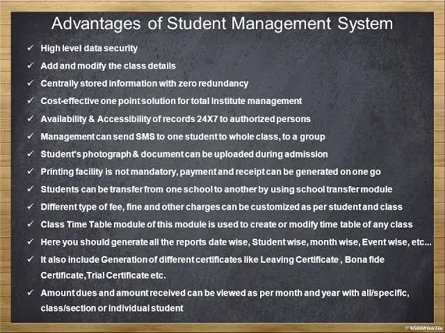 Student management system