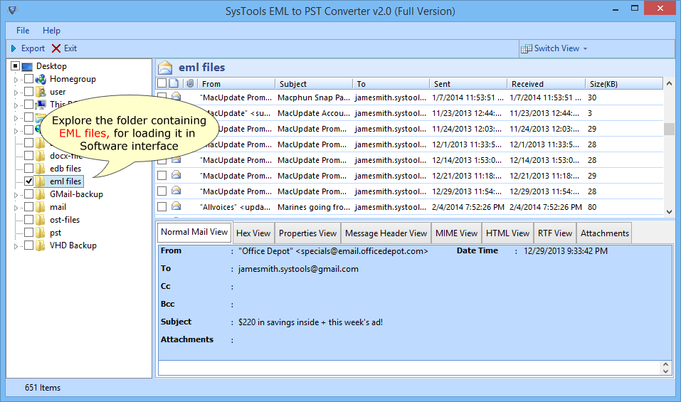 How To Open EML Files In Outlook 2019, 2016, 2013, 2010, 2007, 2003 ...