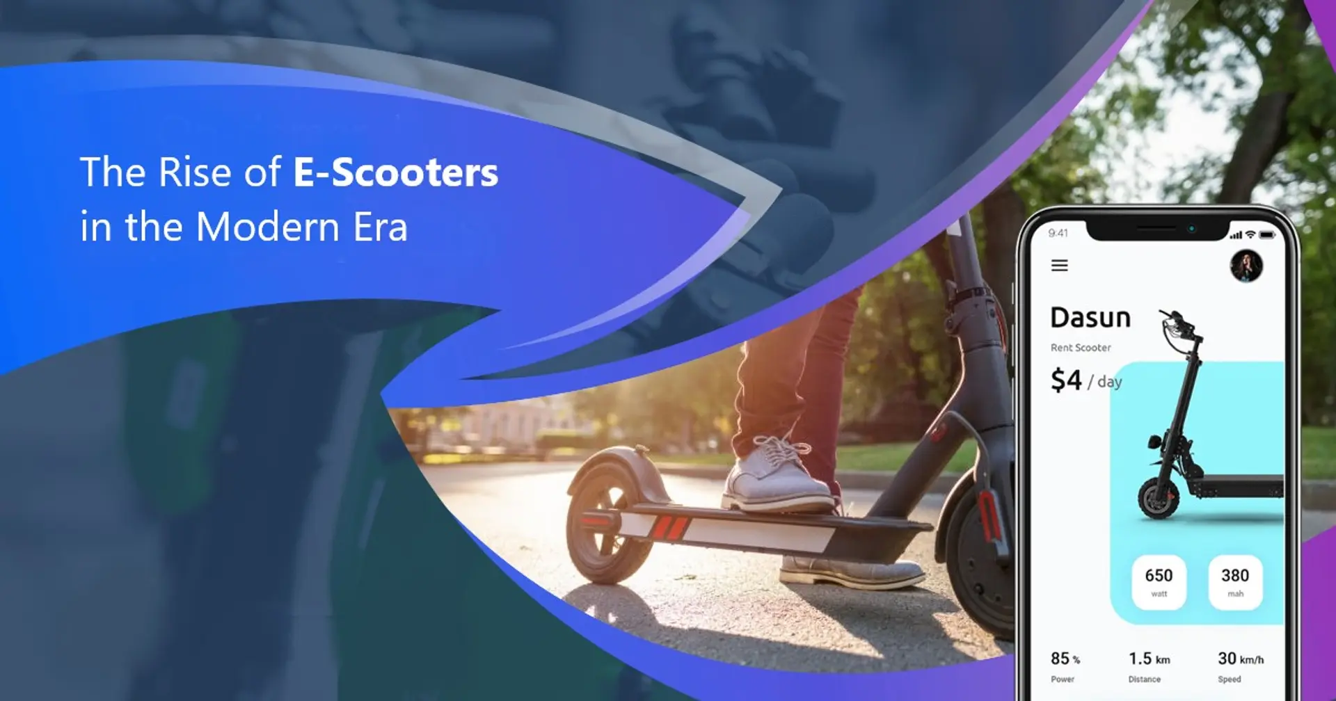 The Rise of E-Scooters in the Modern Era: Know the business models and Workflow of the App
