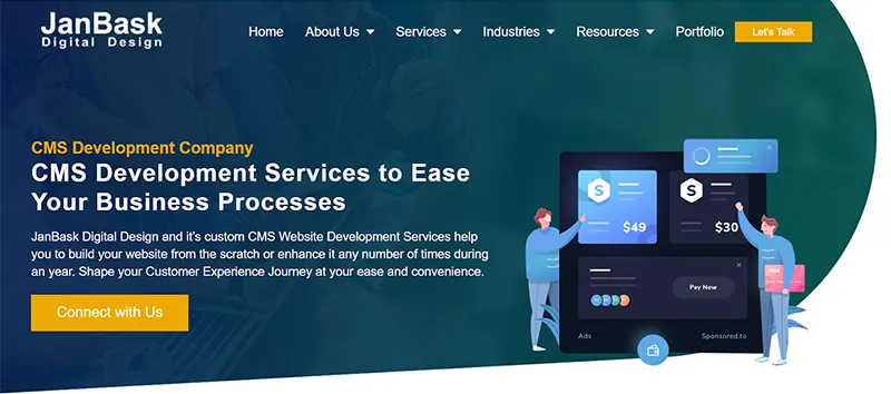 CMS development services providers