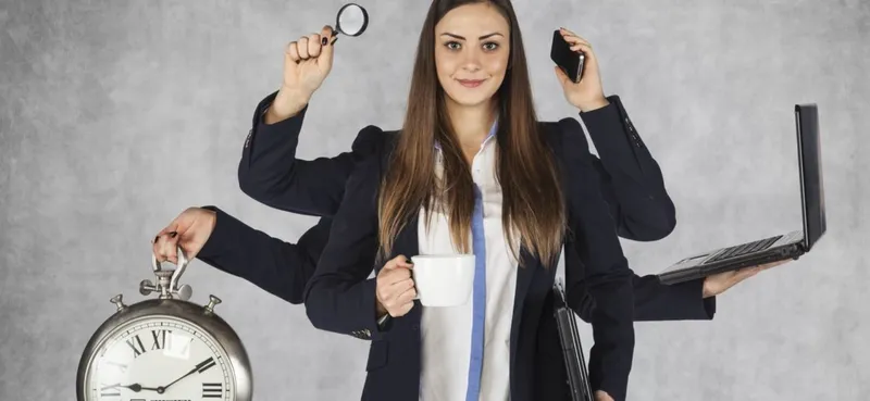 Multi-tasking entrepreneur