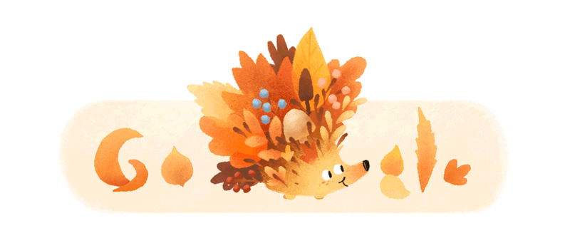 Autumn Google Doodle