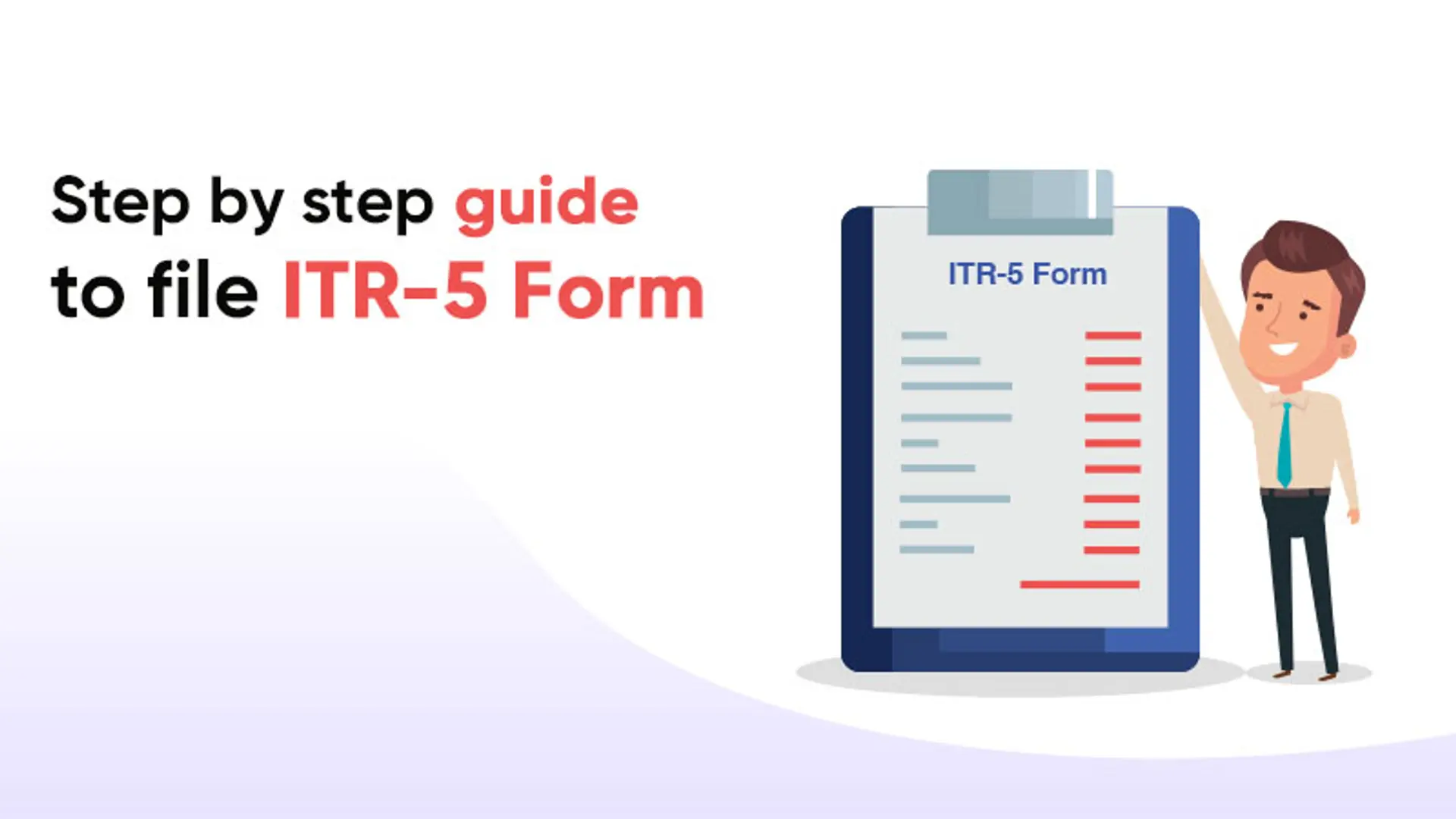 Step by step guide: How to file ITR-5 Form