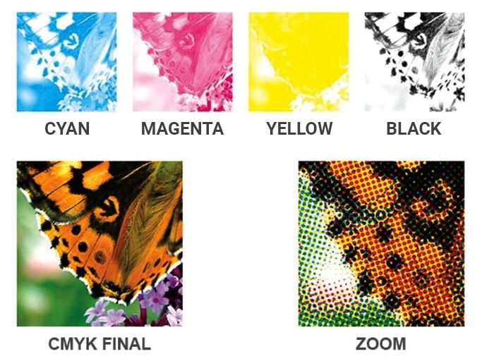 Spot Color Vs Process Color Printing