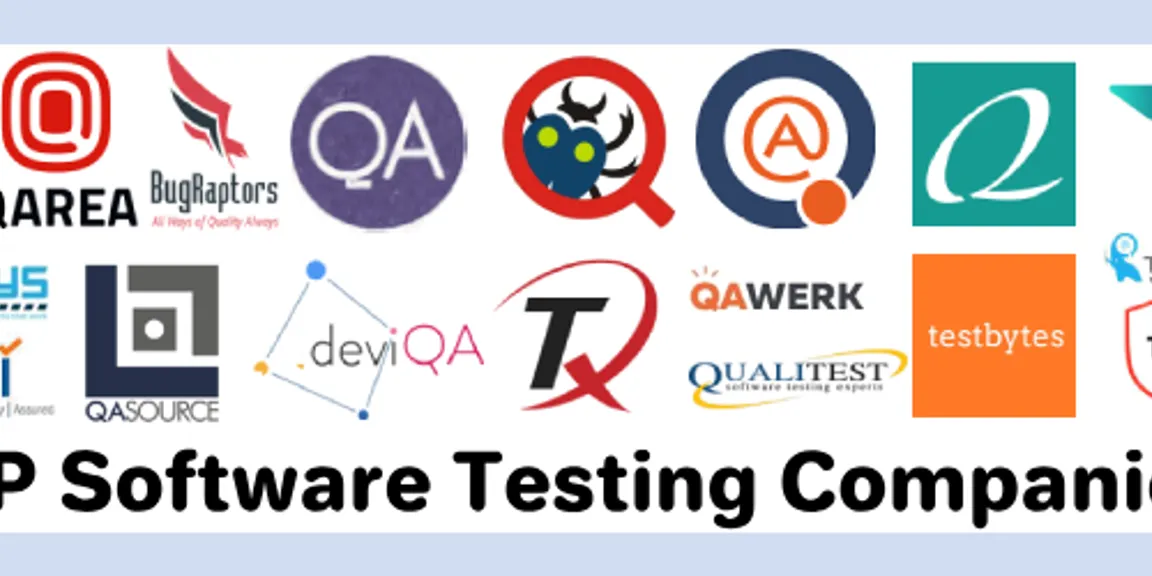 Top Software Testing Companies - Overview 2020