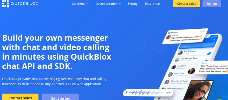 Quickblox - Leading video conferencing software