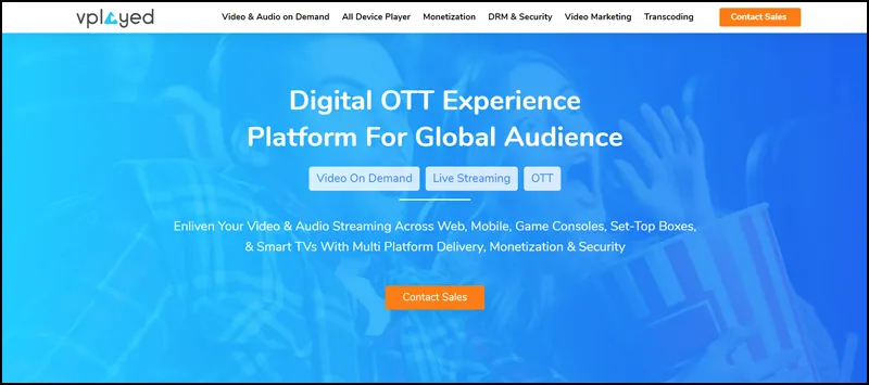 Vplayed OTT Platform