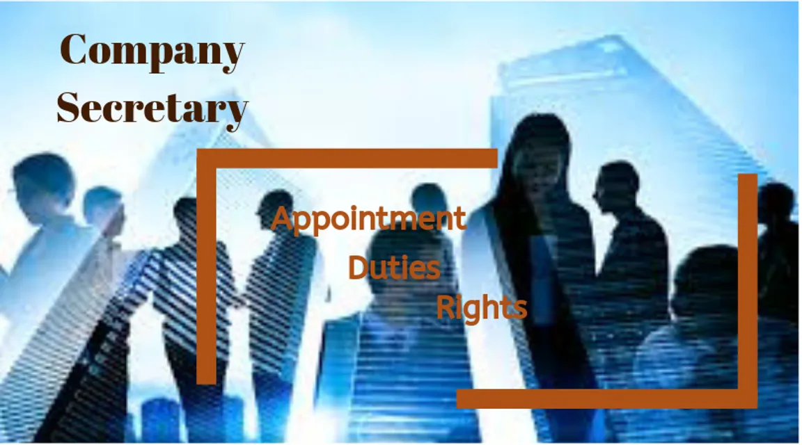 Appointment of Company Secretary Companies Act 2013