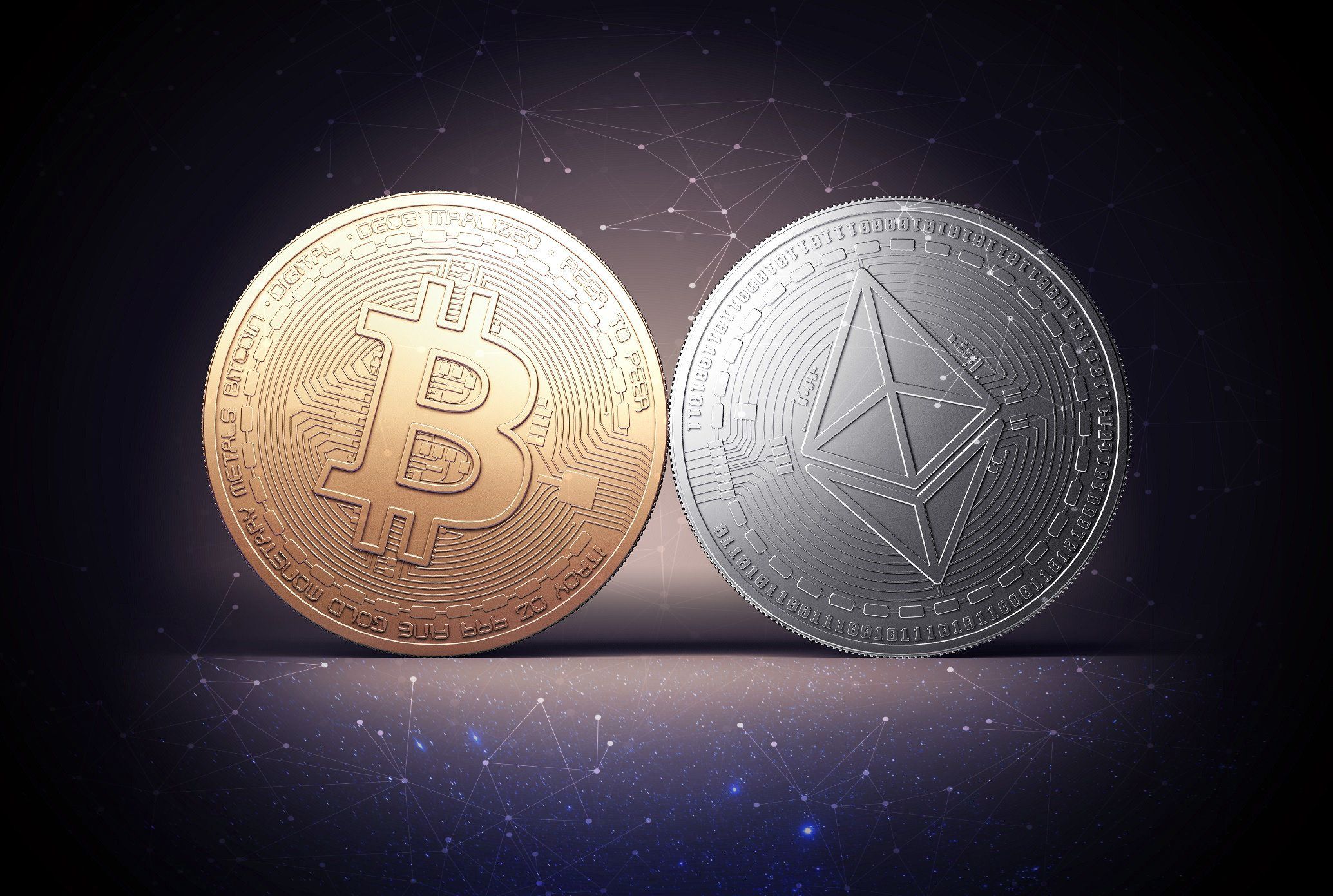 is ethereum tied to bitcoin