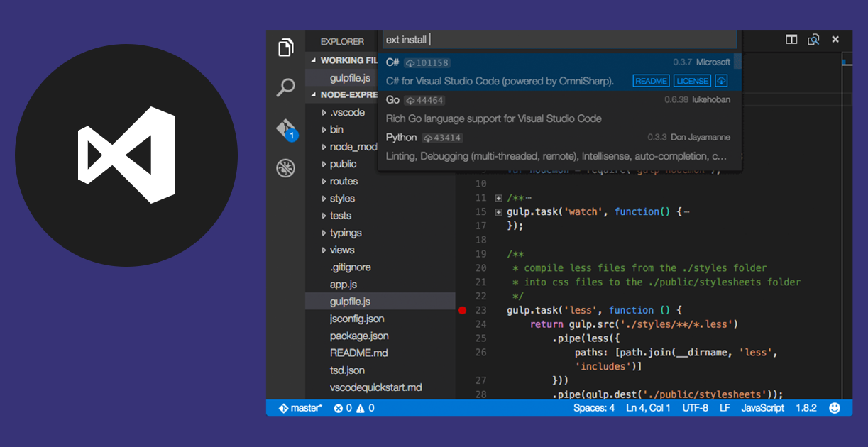 download the new for android Visual Studio Code