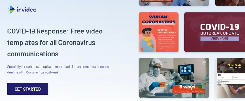 InVideo Covid-19 Response