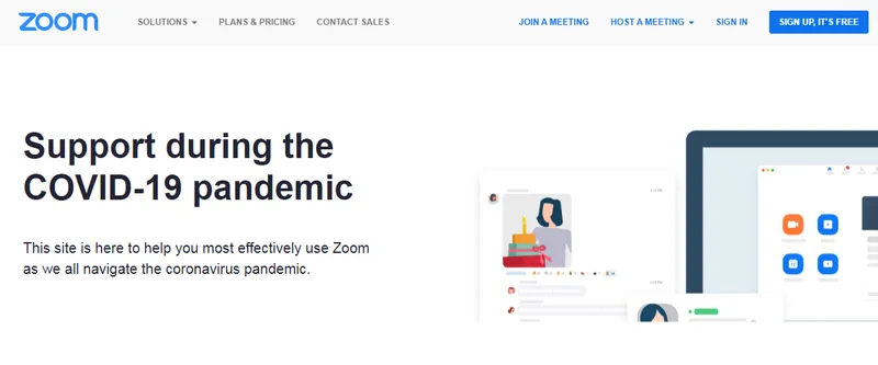 Zoom Covid Response