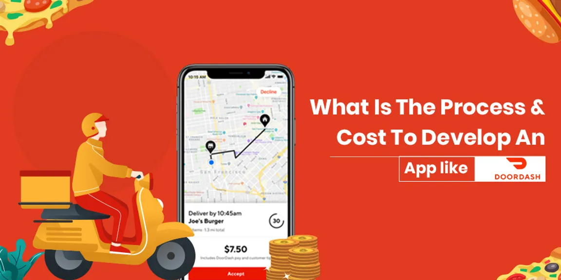 What Is The Cost To Develop a Food Ordering App Like DoorDash?