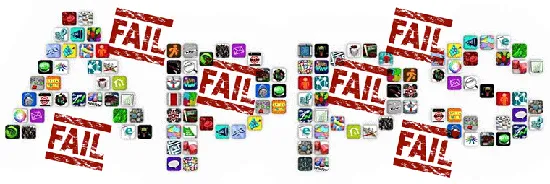 mobile app failure